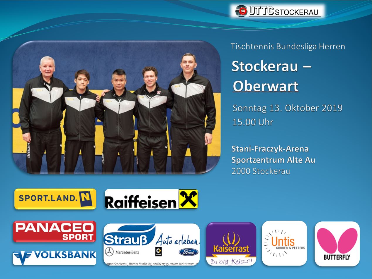 20191013 Stockerau Oberwart Flyer